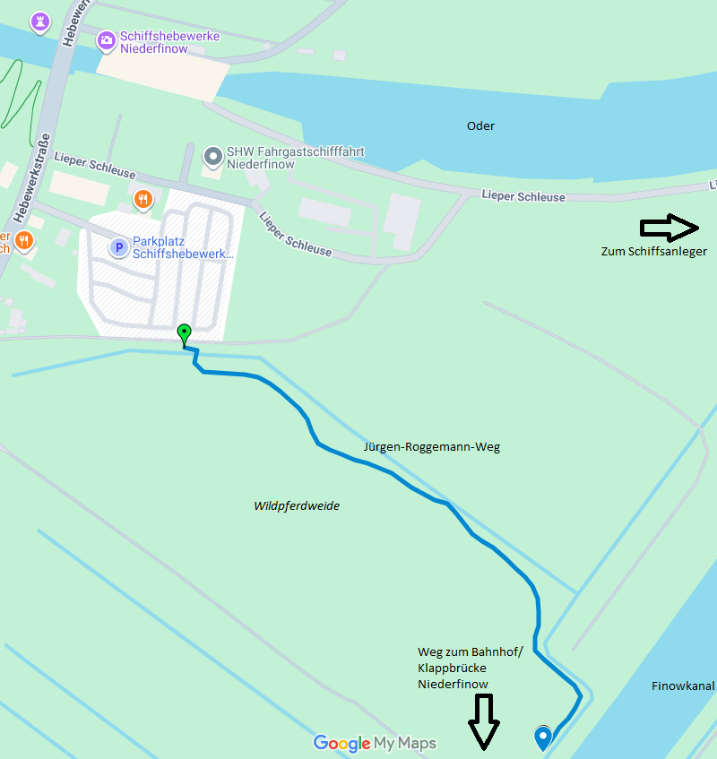 Übersichtskarte Roggemannweg